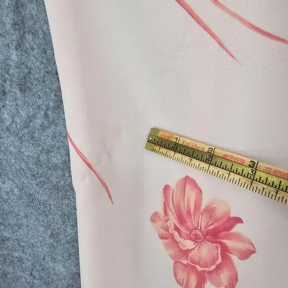 VTG Jessica Howard Petites Dress Women Size 14P Sleeveless Overlay Sheath Floral - Picture 5 of 10